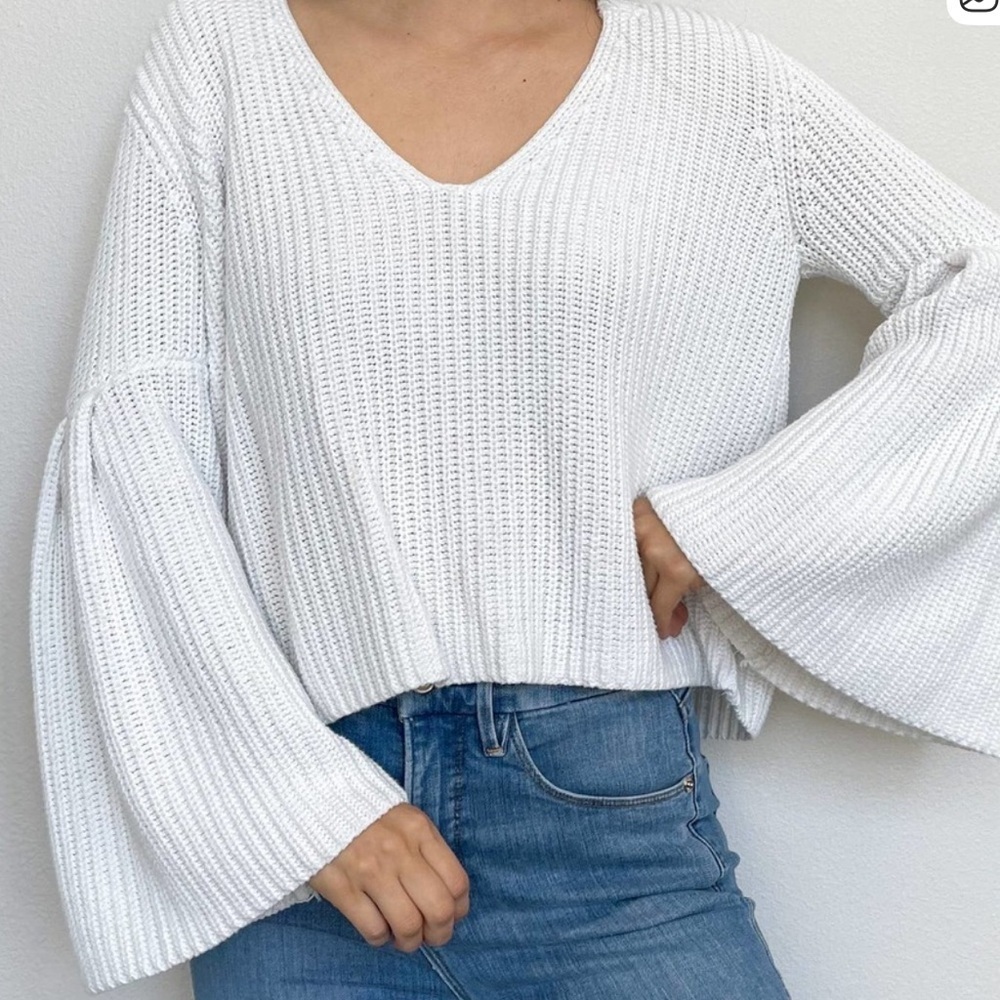 Free People | Damsel Cable Knit Sweater - Picture 6 of 16